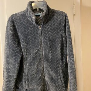 Free Country Women's Charcoal Teddy Jacket